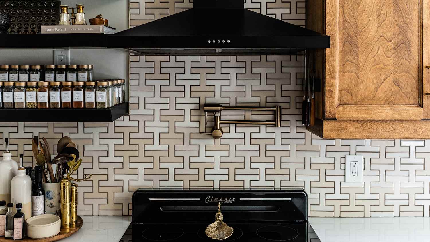 Disguise Your Range Hood Using This Super Simple DIY Project