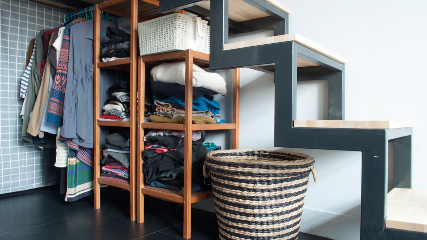 Under stairs storage ideas that use an awkward space effectively