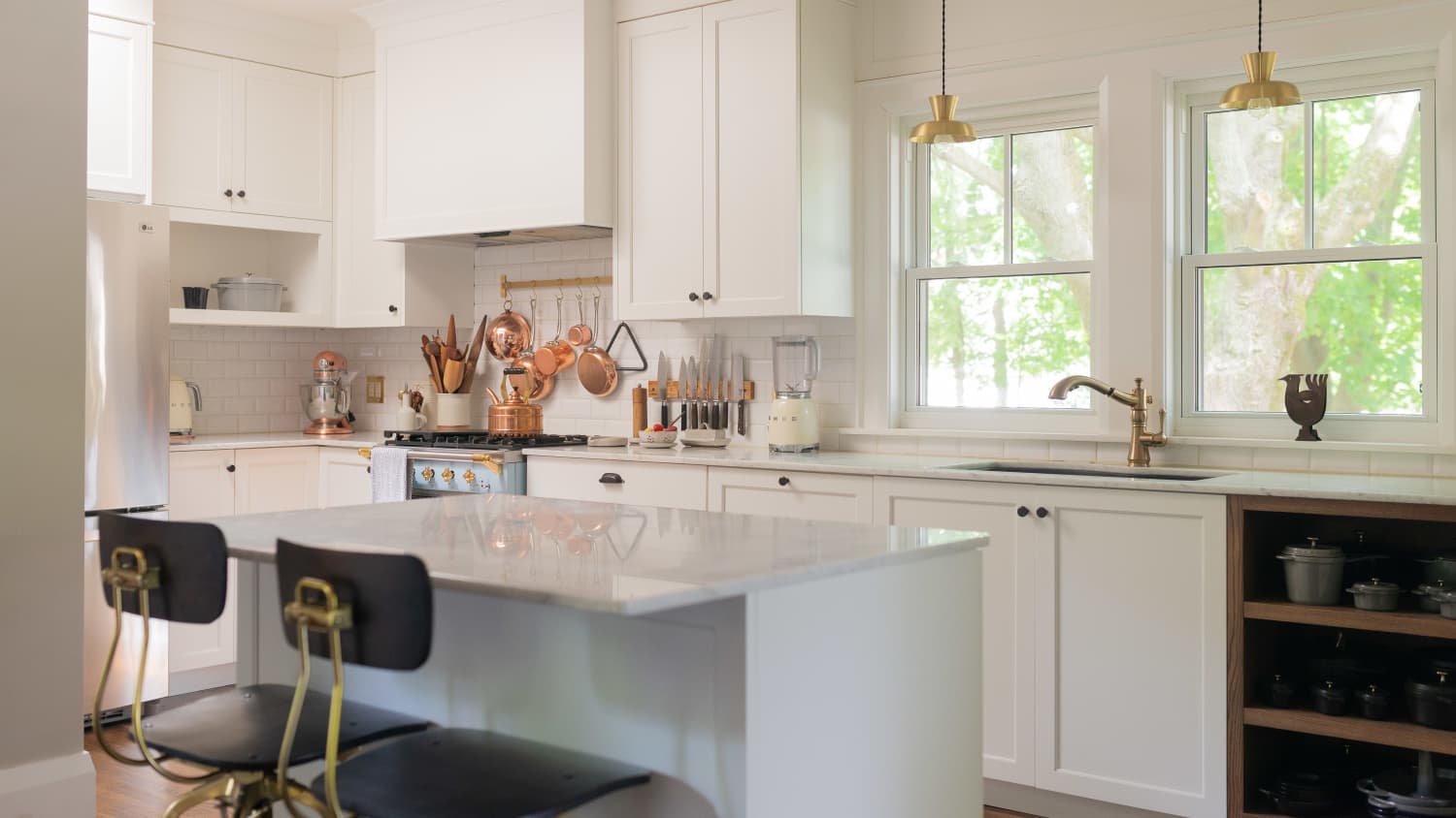 Kitchen Cabinet Soffit Space Ideas | Apartment Therapy