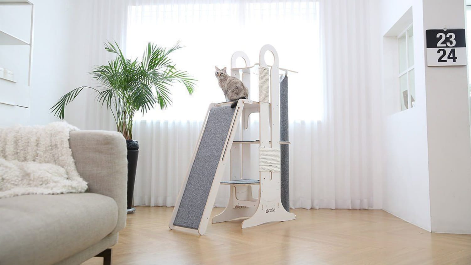 Luxury Cat Tree Jungle Gym Tuft Paw Apartment Therapy