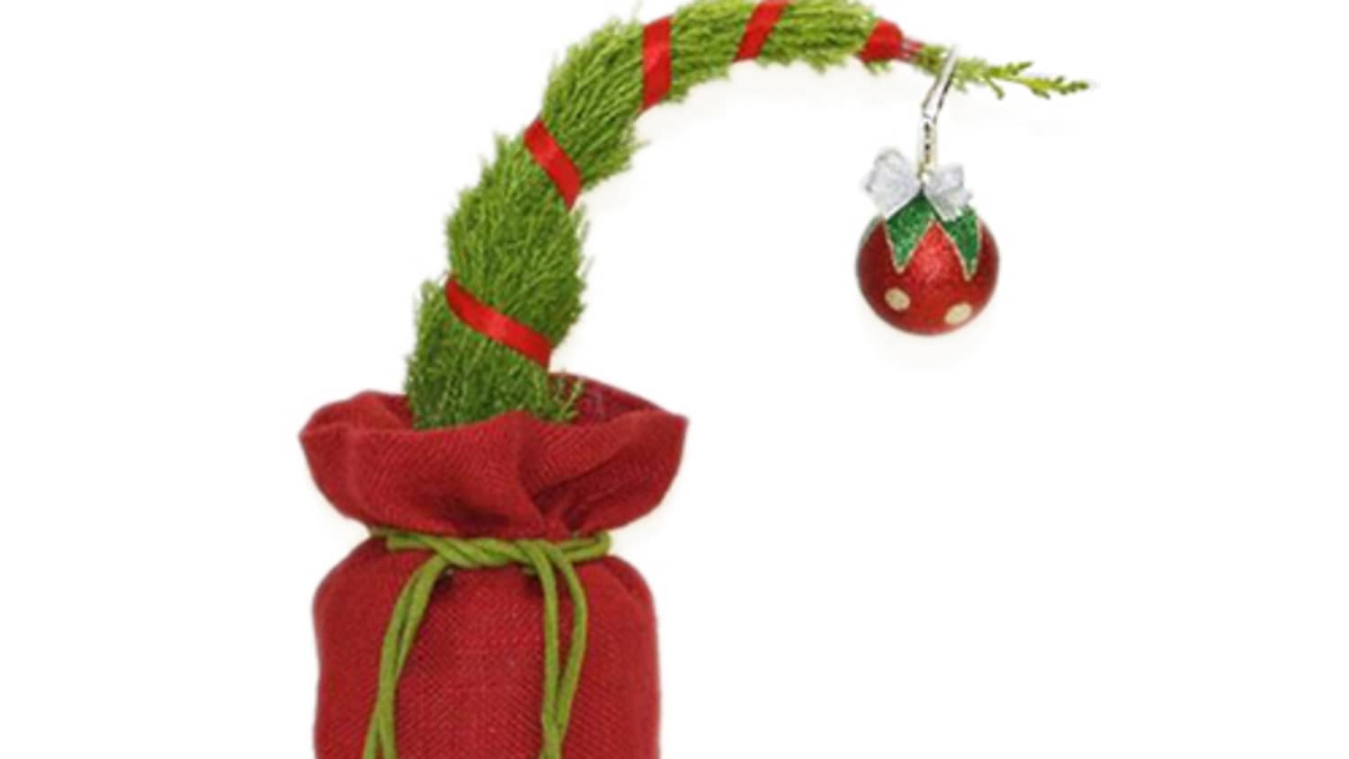 Trader Joe S Grinch Inspired Mini Grump Tree Apartment Therapy