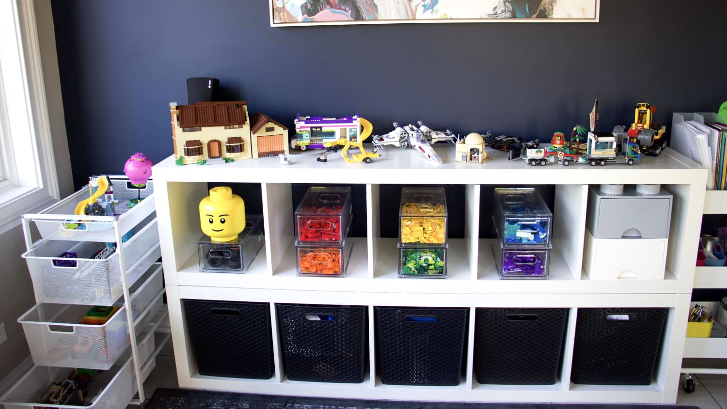 LEGO Storage : Making our space and Ikea Lego Storage Hack 