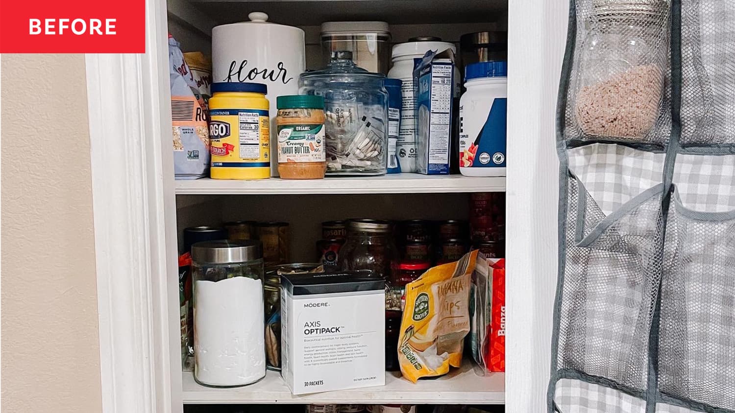 Affordable Pantry Organization: Before + After - Kelly in the City