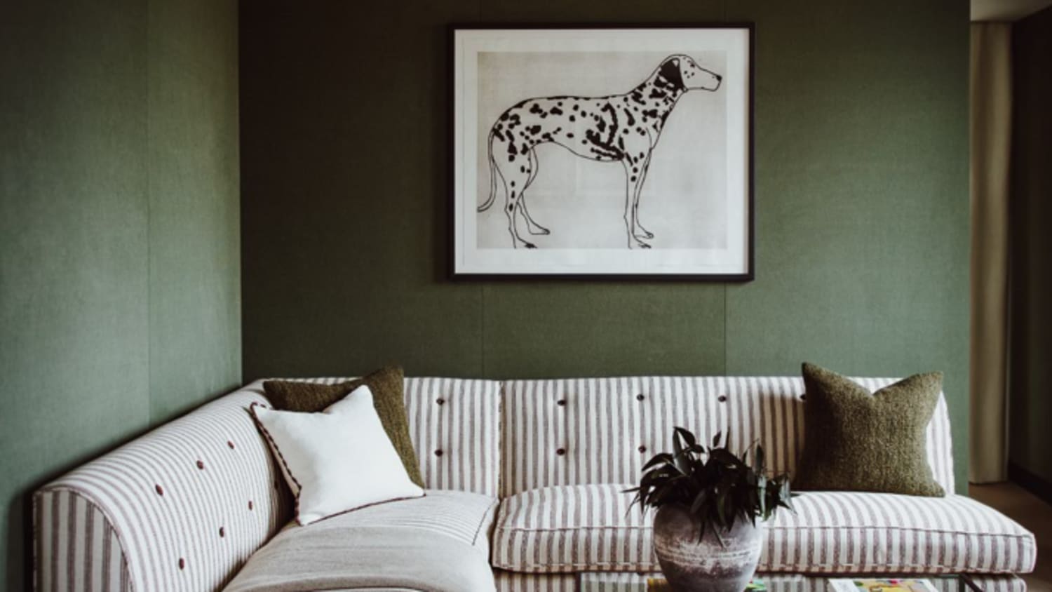 COLOR TRENDS  Olive green color in interiors and design