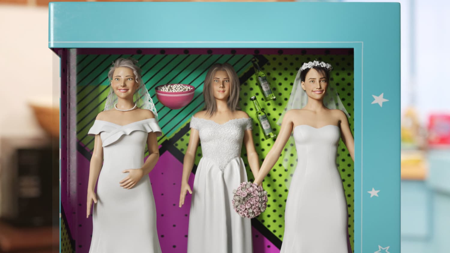 The One With the Imaginary Friends Barbie inspired Doll Sets