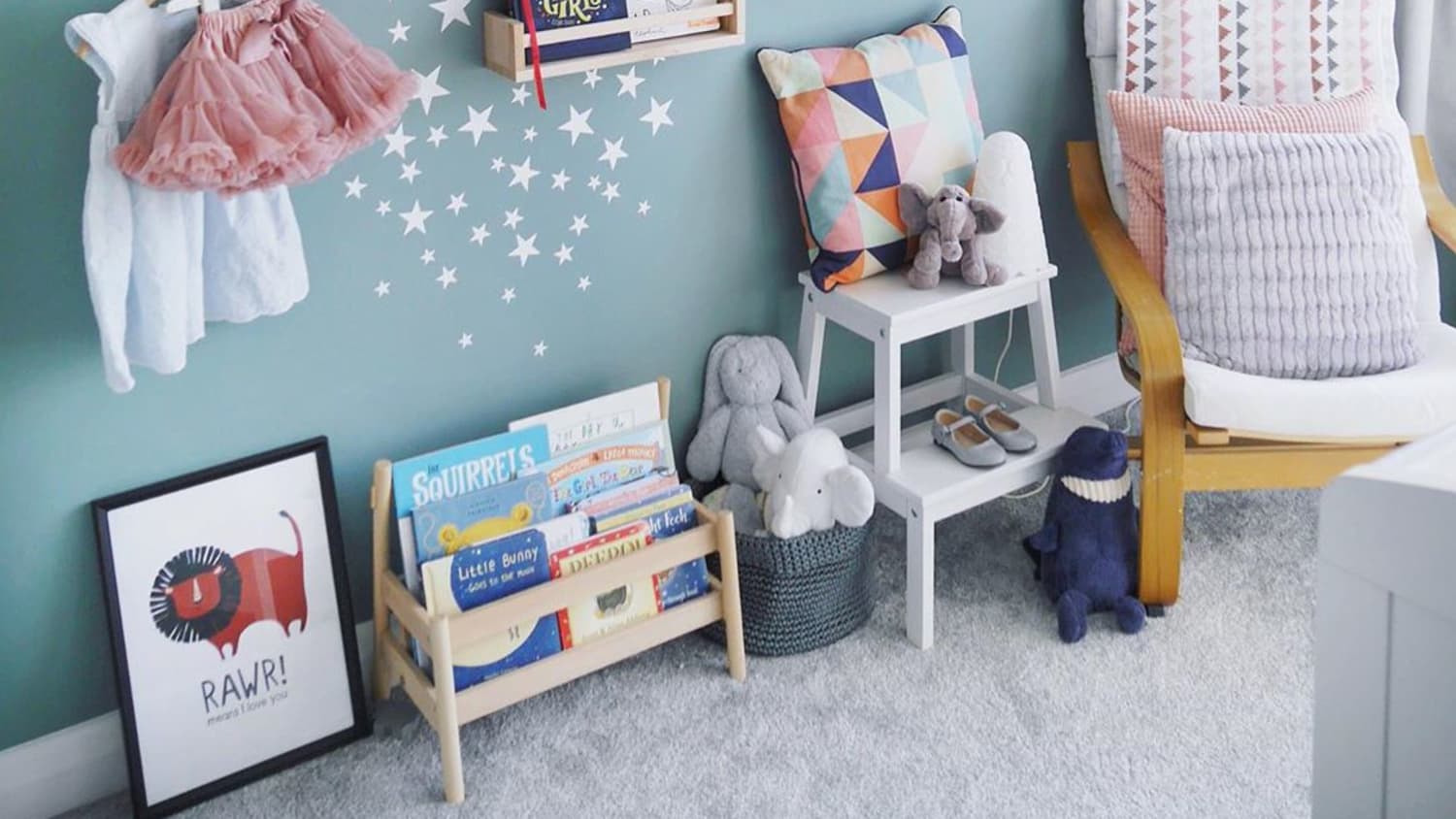 Ikea spice hot sale rack nursery hack