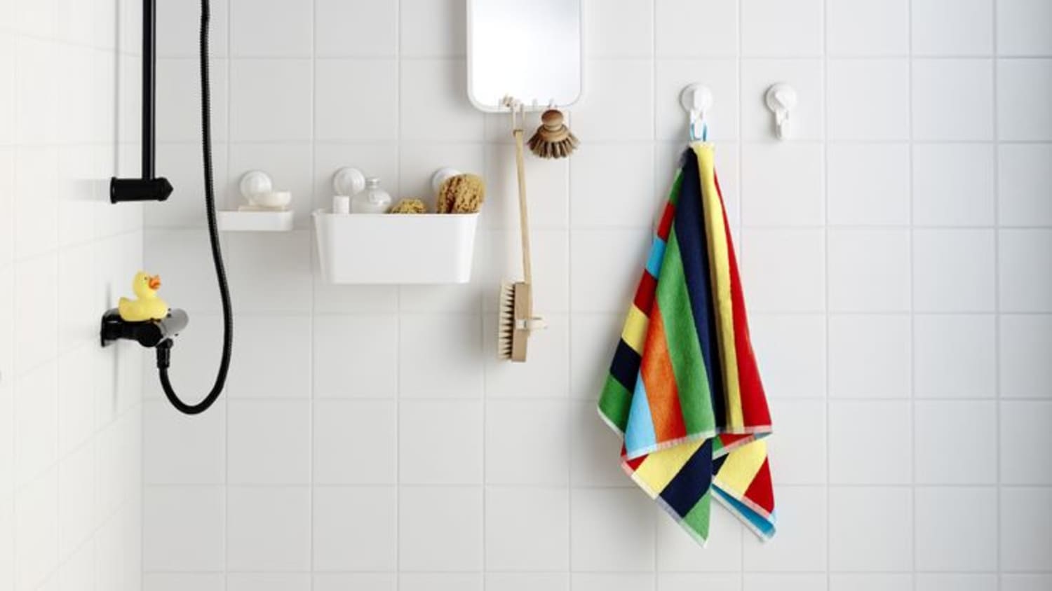 Ikea plastic bathroom storage top