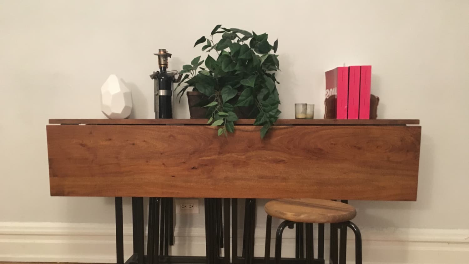 Origami drop leaf best sale rectangular dining table