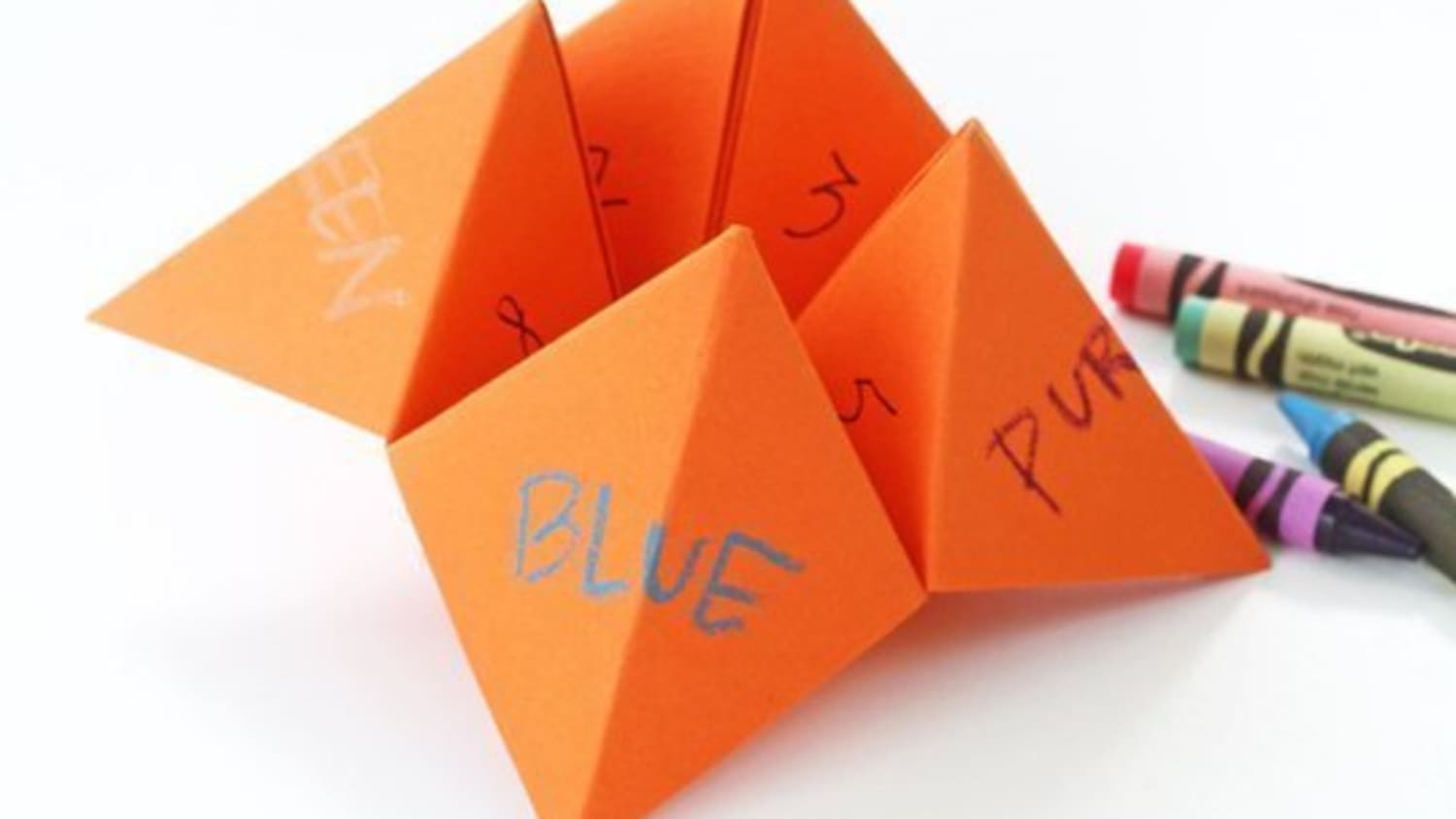 How To Make Fortune Teller Origami How To Make A Paper Fortune Teller