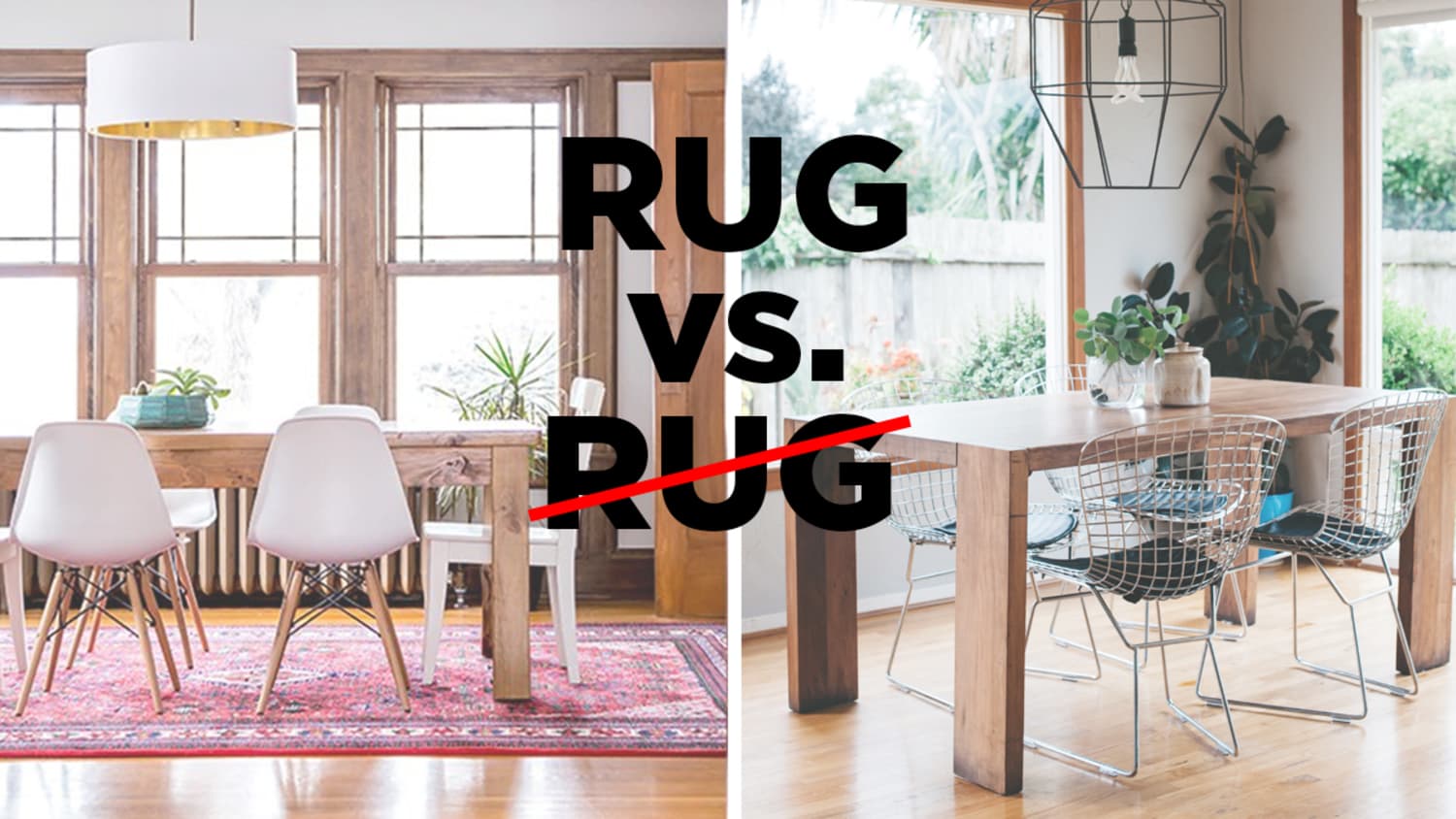 Dining table top on carpet floor