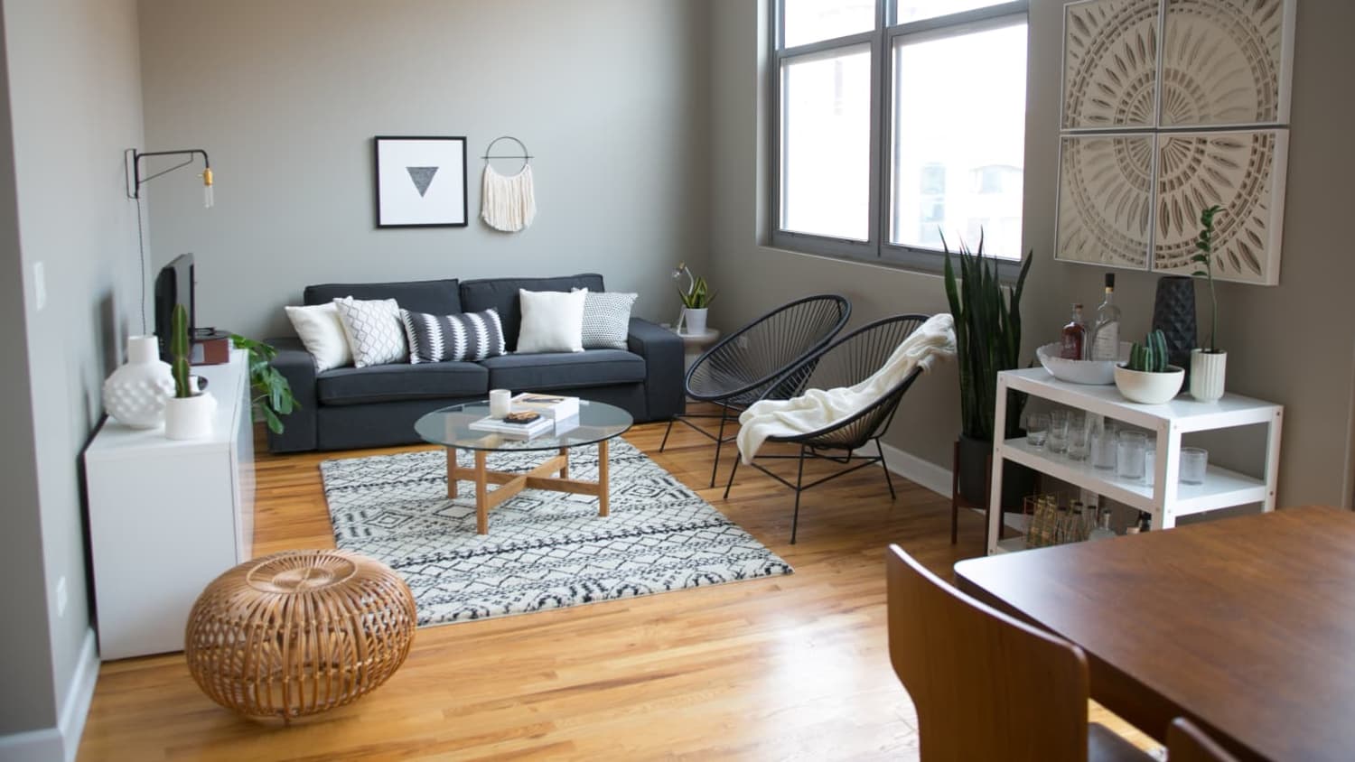 Grey colour living shop room ideas