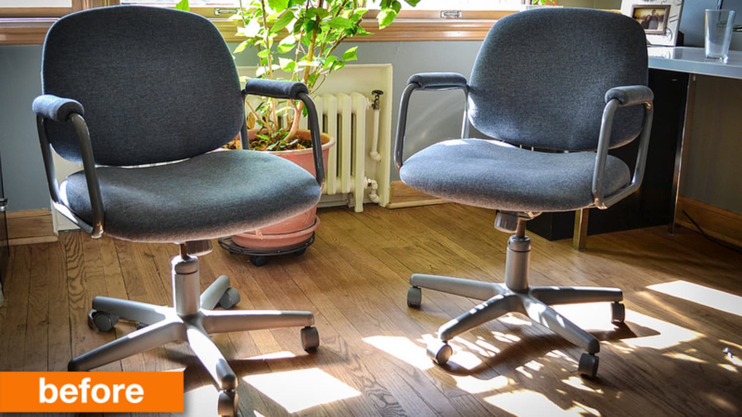 Reupholster office chair near me cheap