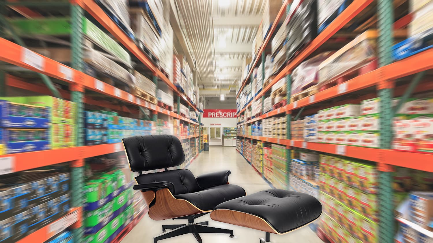 Here s How The Eames Lounger Ended Up At Costco Apartment Therapy