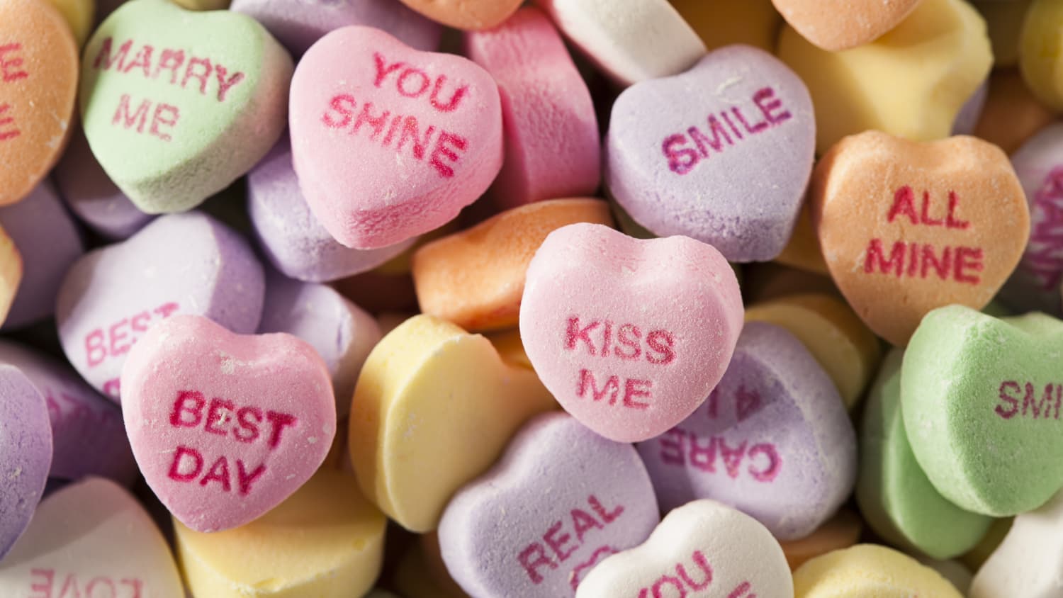 Candy hearts 2025