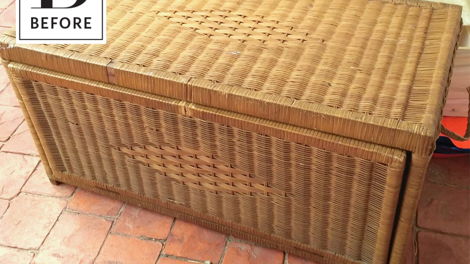 Wicker litter box cover discount