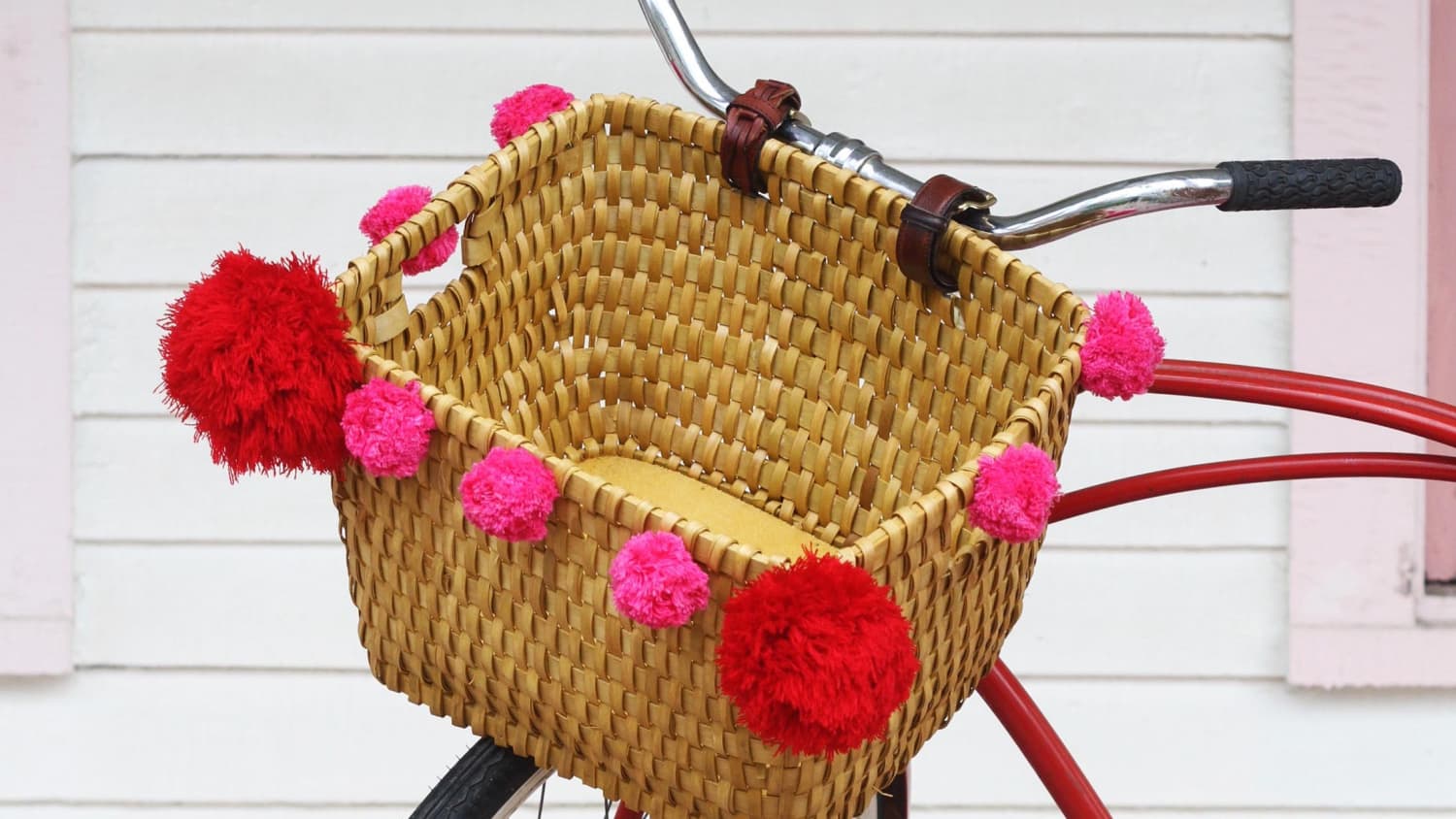 Bike basket and bell on sale