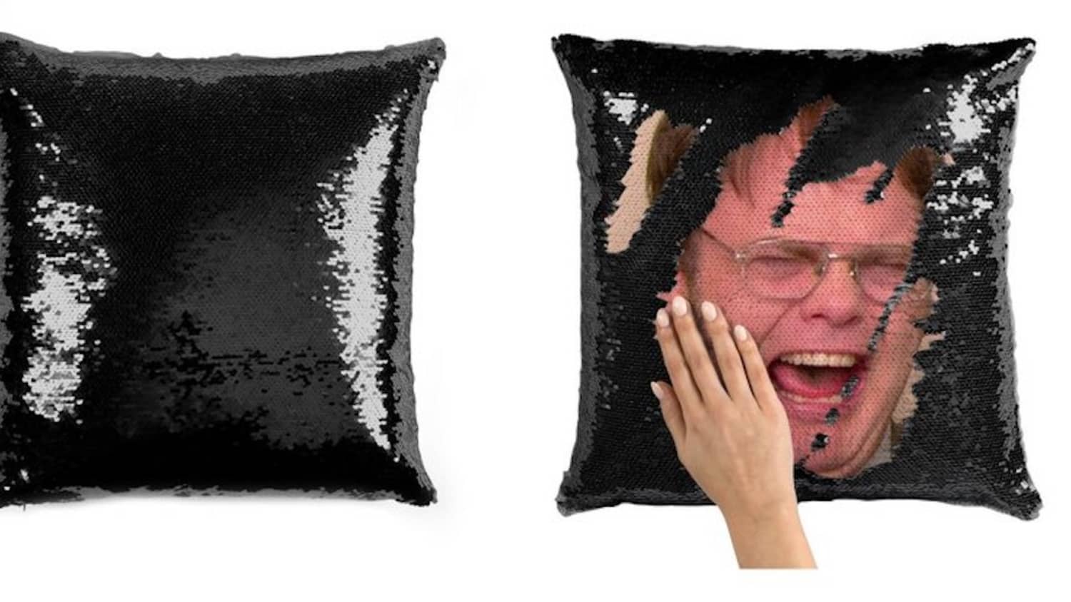 Dwight 2025 pillow sequin
