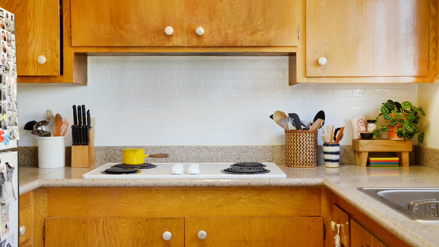 Removing stick new arrivals on backsplash