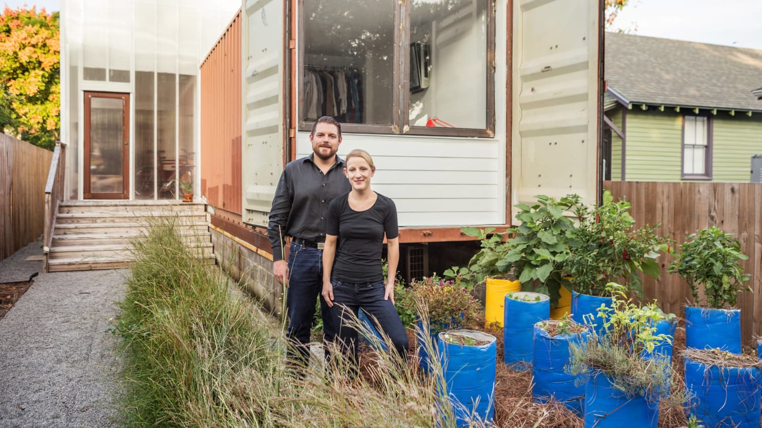 House Tour: A Sleek Shipping Container New Orleans Home