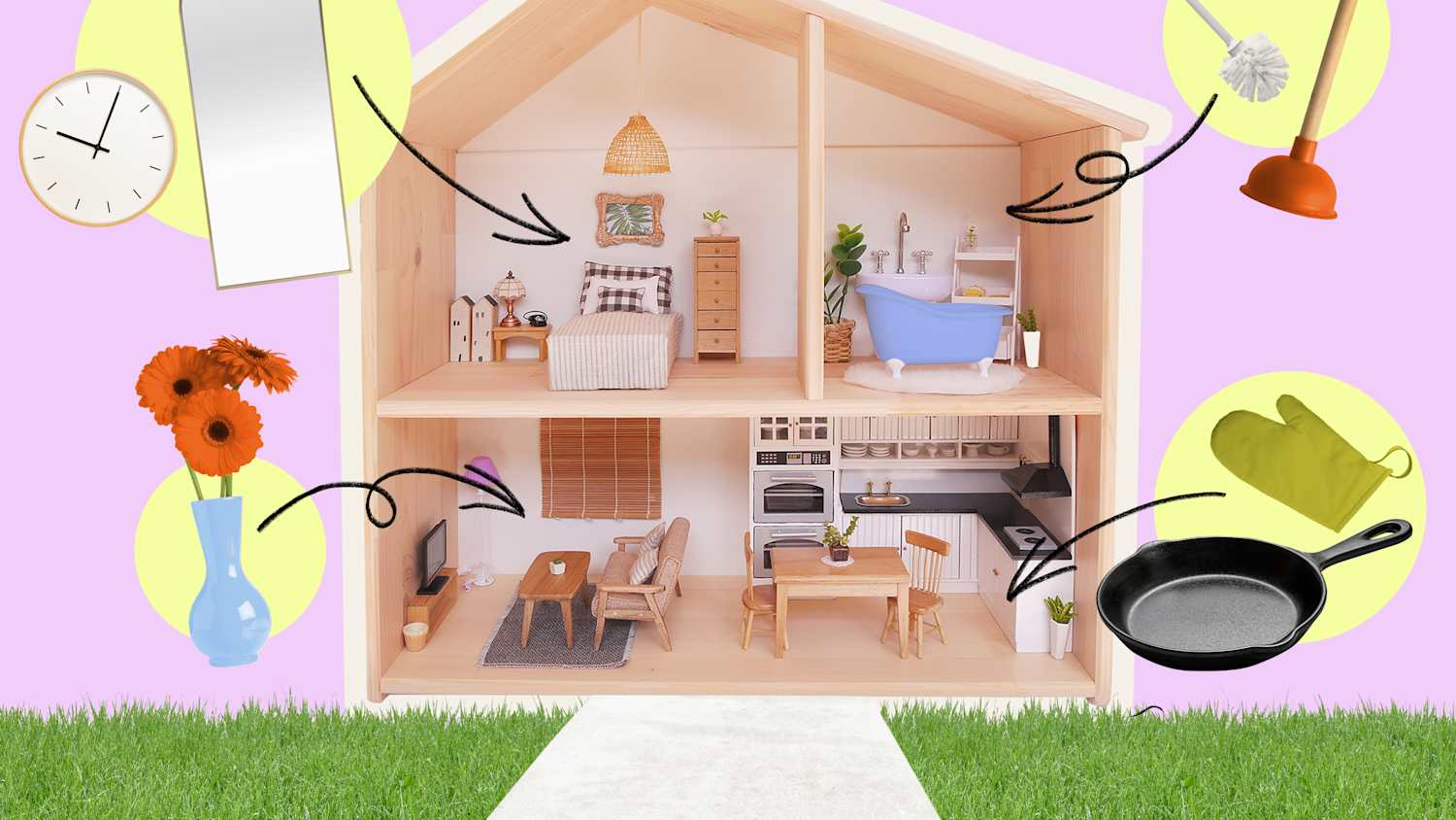 Square Objects In House