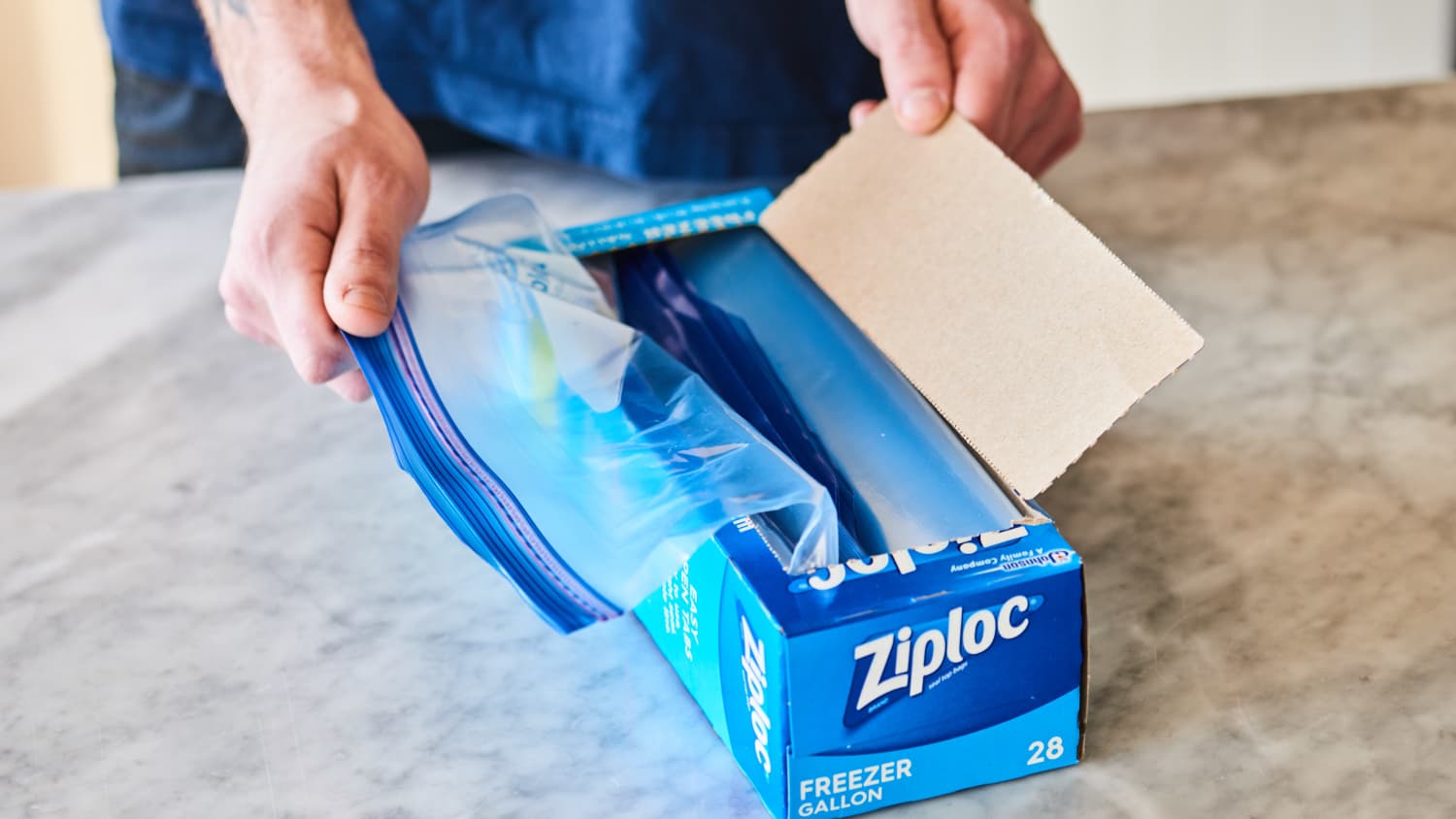 Ziploc 2025 bag closer