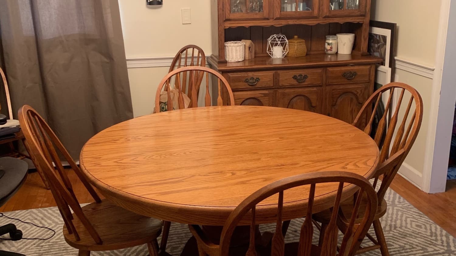 1980s dining deals table and chairs