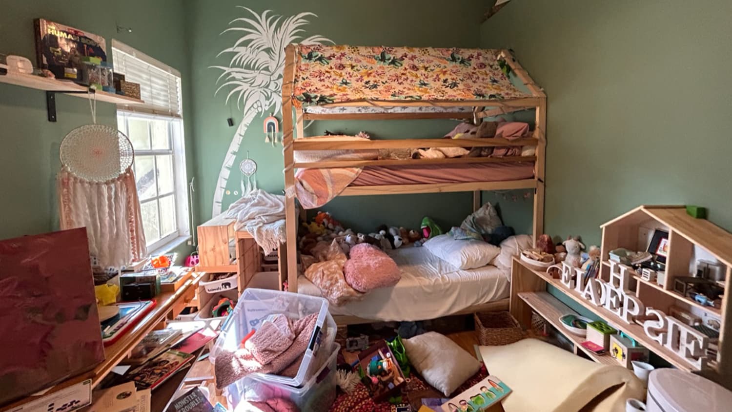 A Kid Room Redo with Built In Bunk Beds See the Photos