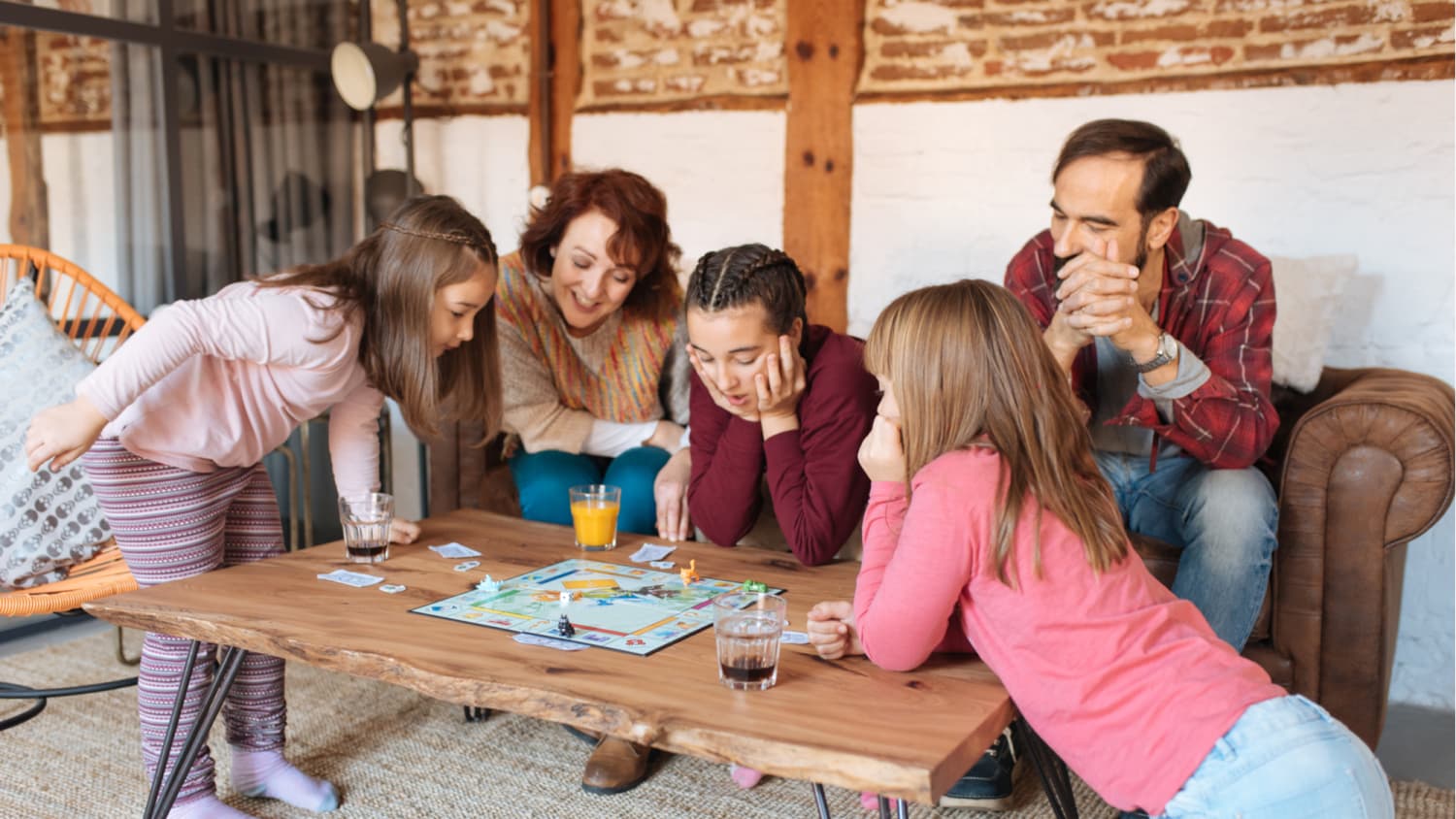 People playing discount a game
