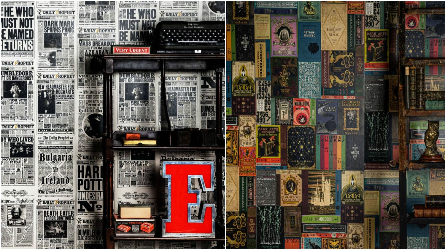 Harry potter themed outlet wallpaper