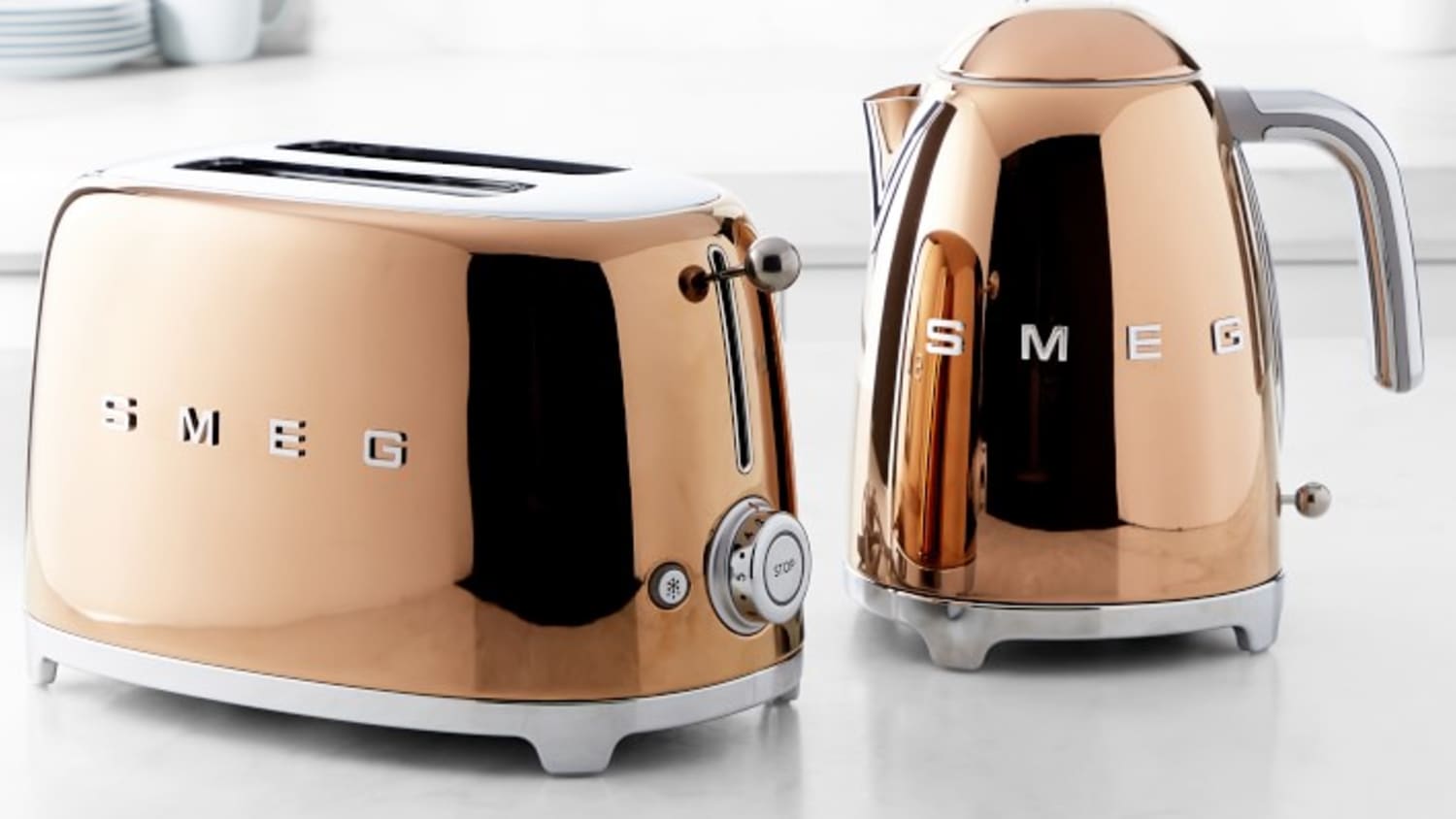 Copper smeg sales kettle