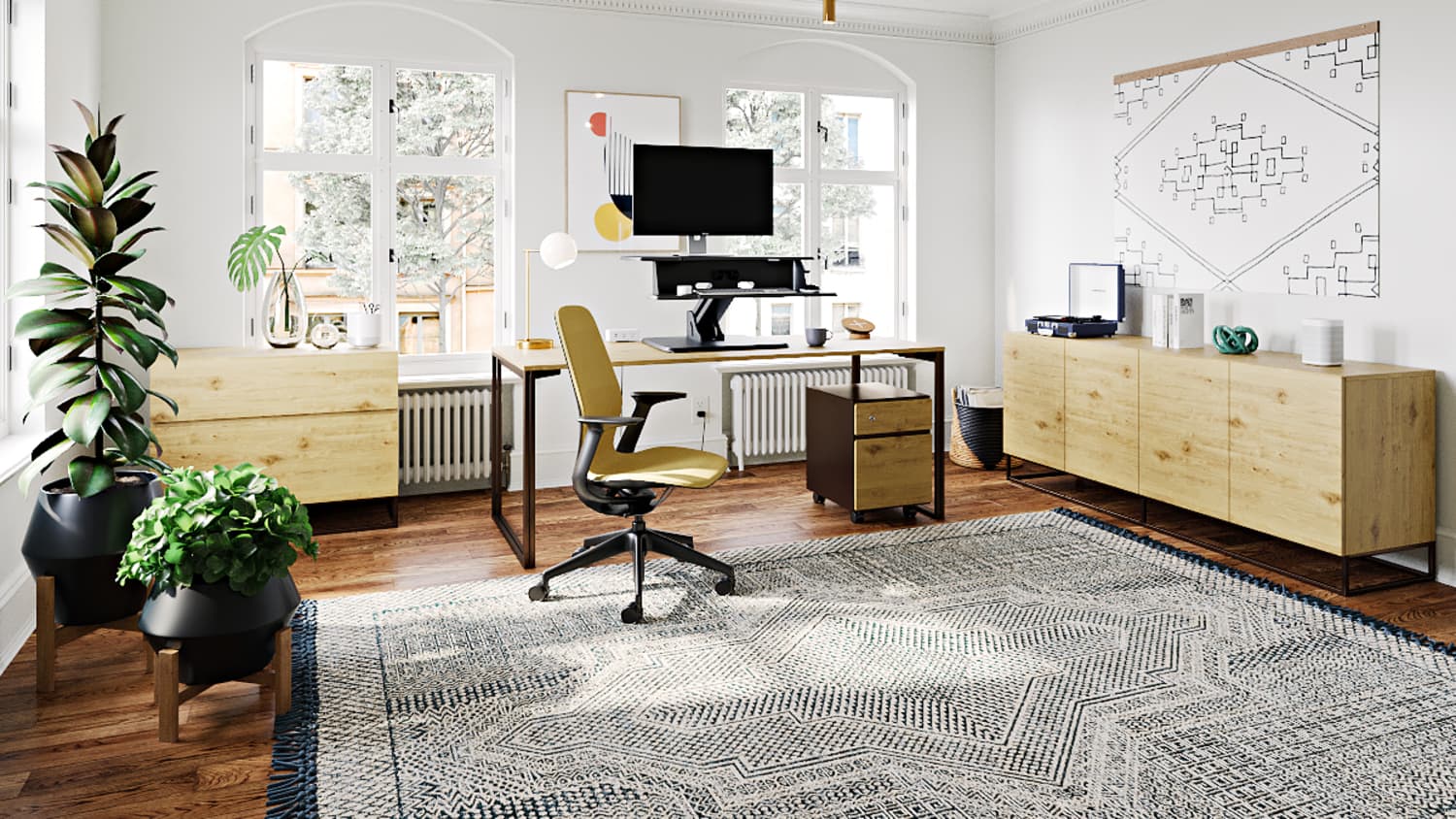 West elm office furniture hot sale