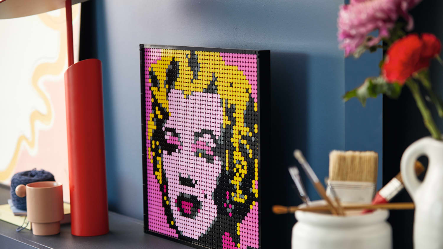 Lego wall art kits store