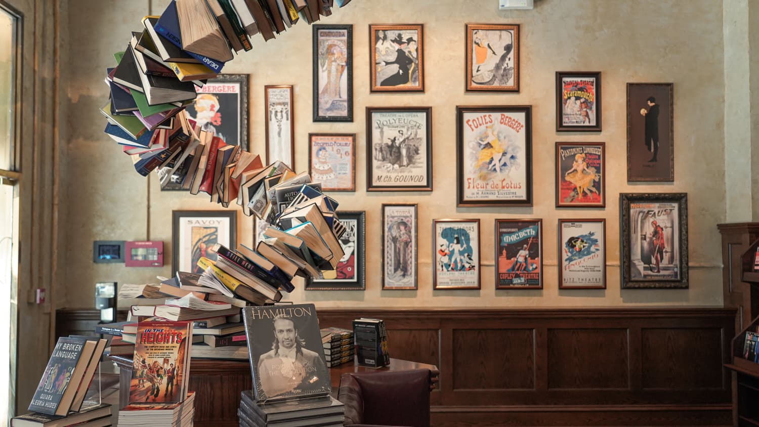 Lin manuel miranda bookstore shop