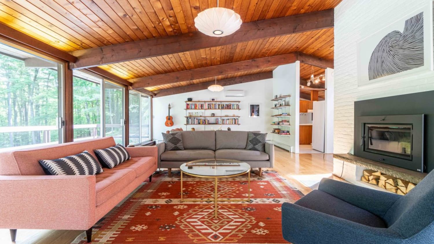 Mid century store modern ceiling