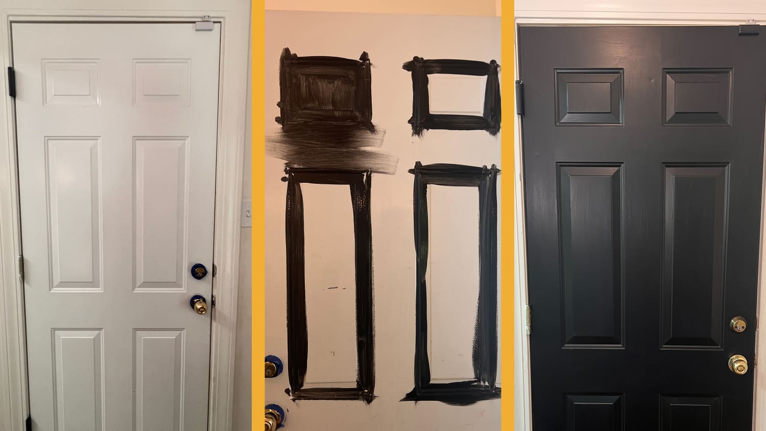 I Painted My Front Door Black When Everyone Told Me Not To