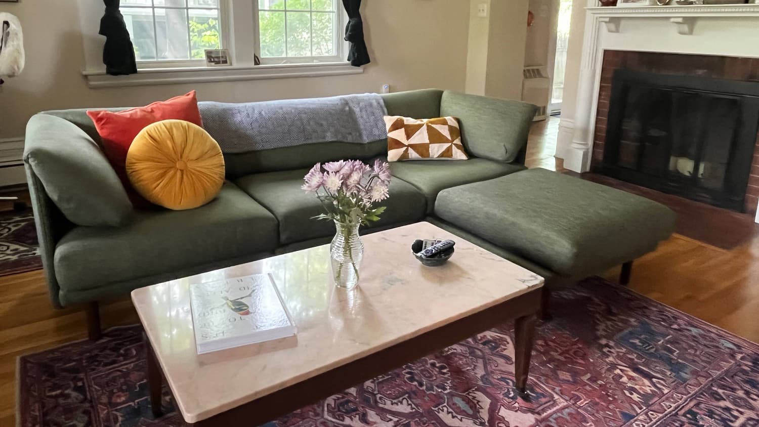 Burrow Range Sectional Lounger Review 2024 Tested with Photos Apartment Therapy