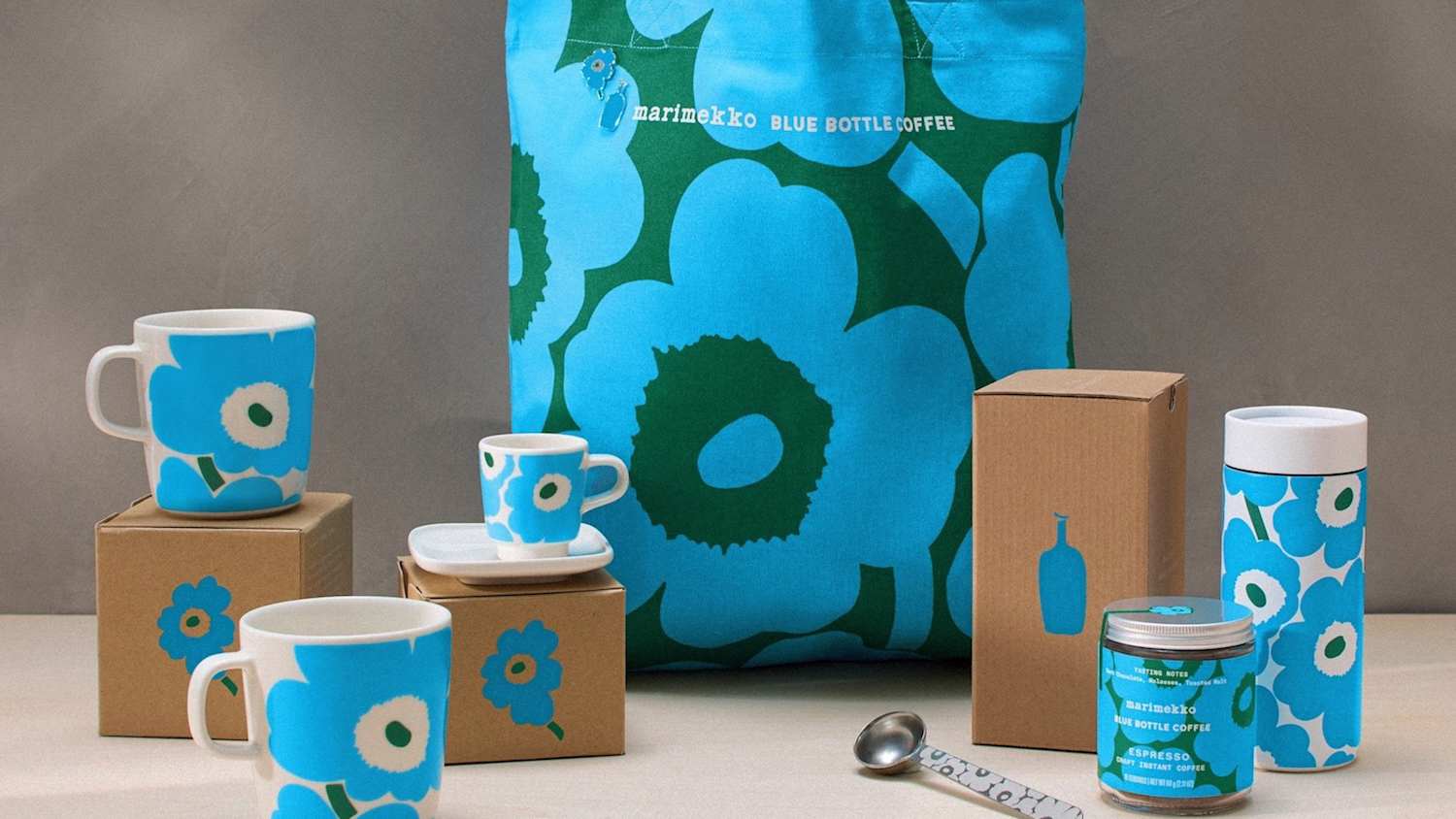 Shop Marimekko and Blue Bottle Coffee's Colorful New Collab Shop Marimekko and Blue Bottle Coffee's Colorful New Collab