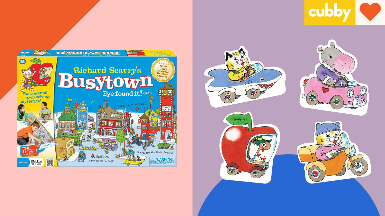 Richard Scarry's Busytown Board Game Review | Cubby