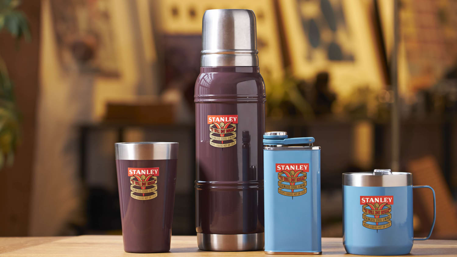 KEEP IT HOT OR COLD: This Small Stanley Classic Vacuum Bottle is