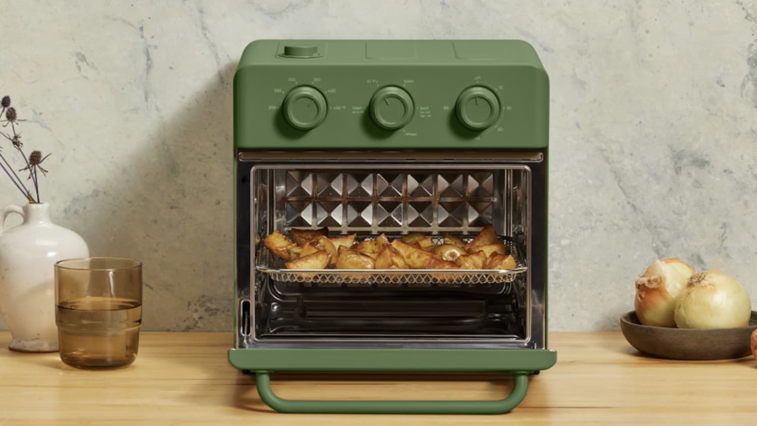 Wonder Oven by Our Place 6-in-1 air fryer toaster oven with steam - No  Trays