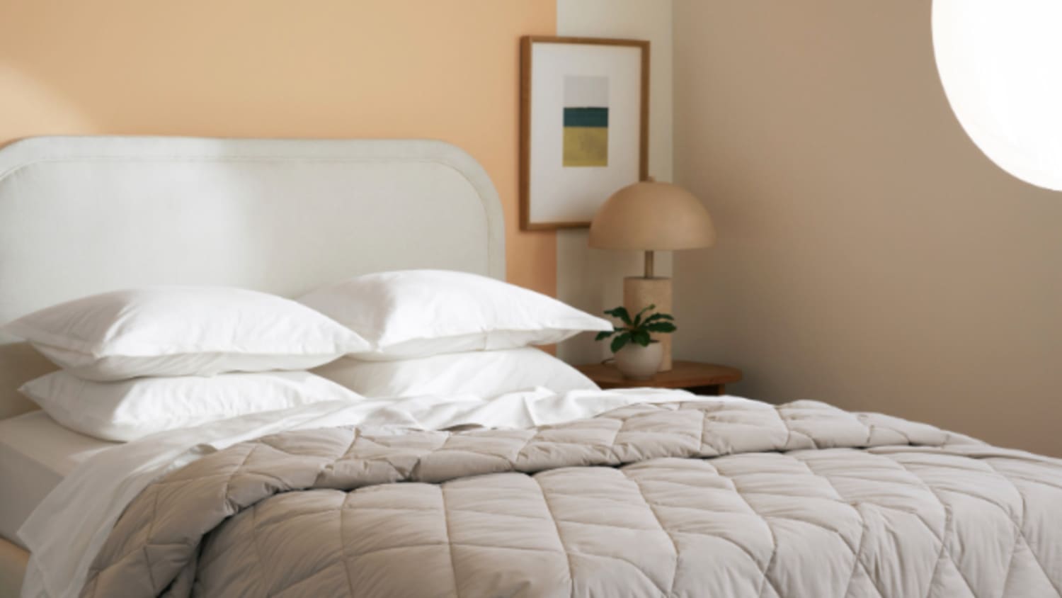 Organic comforter top