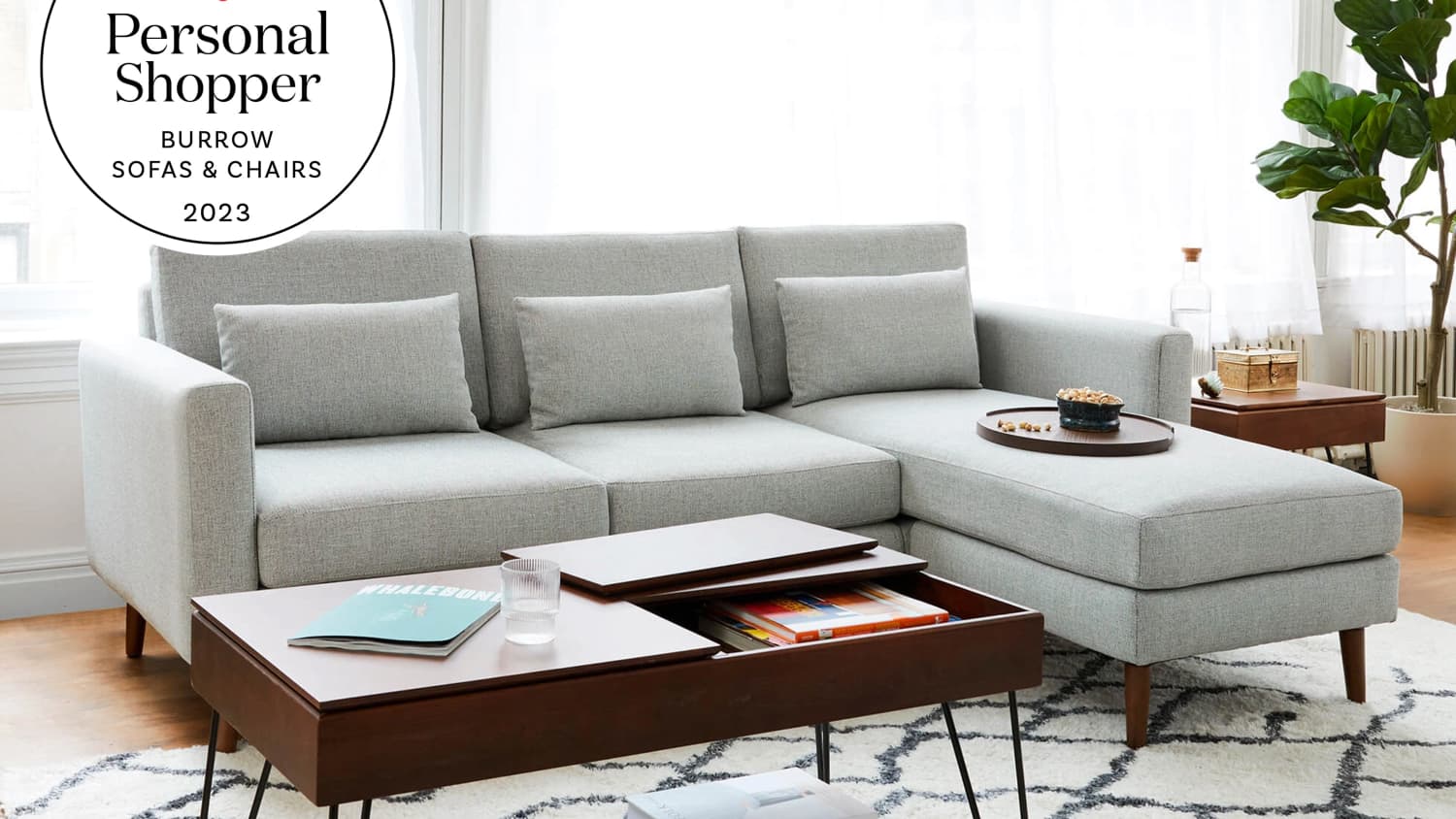Used outlet burrow couch