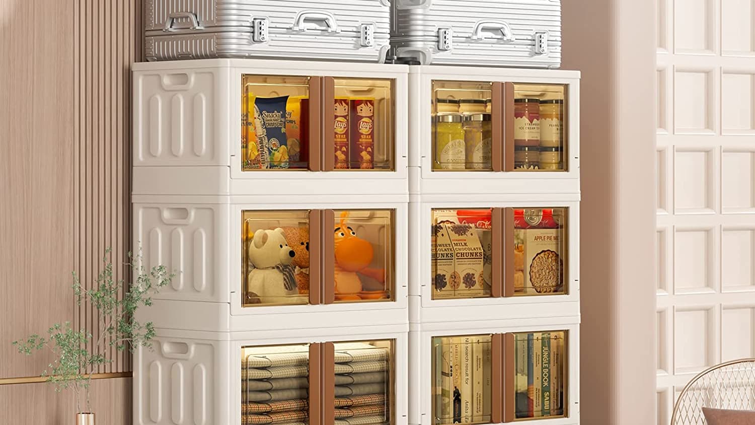 Collapsible hot sale storage bins