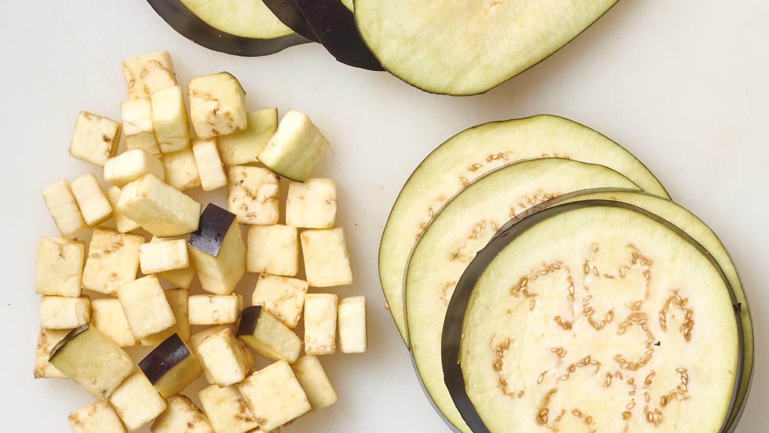 How to Cut Eggplant {Step-by-Step Tutorial} - FeelGoodFoodie
