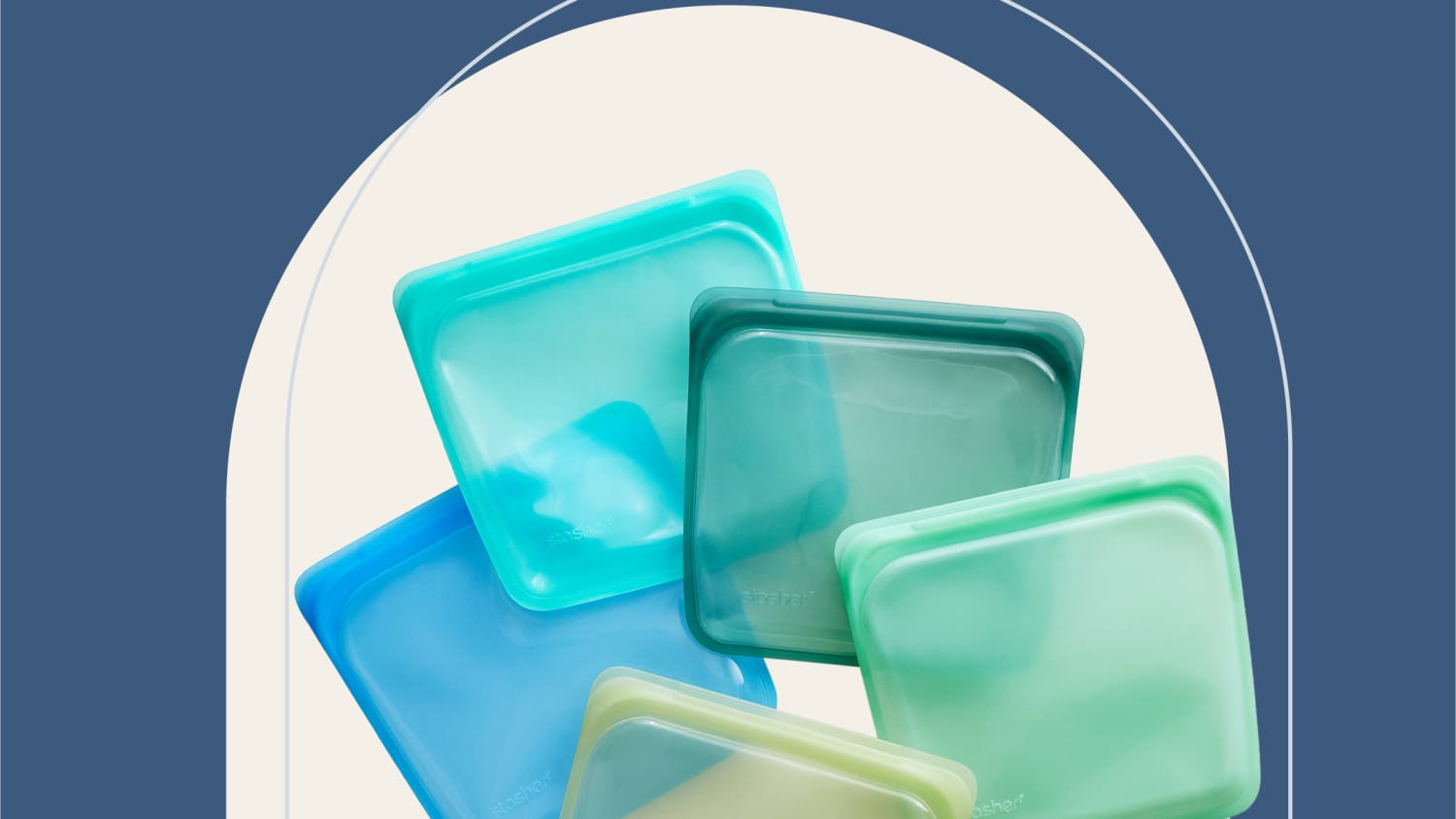 Zip Top Reusable Silicone Bags -  Prime Day 2022