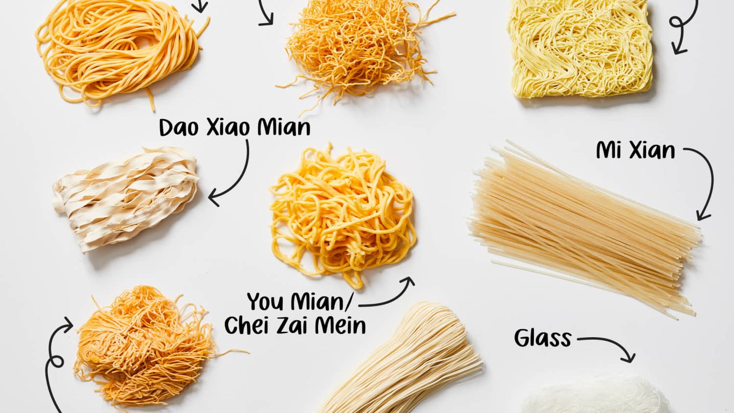 Tallarines o noodles chinos