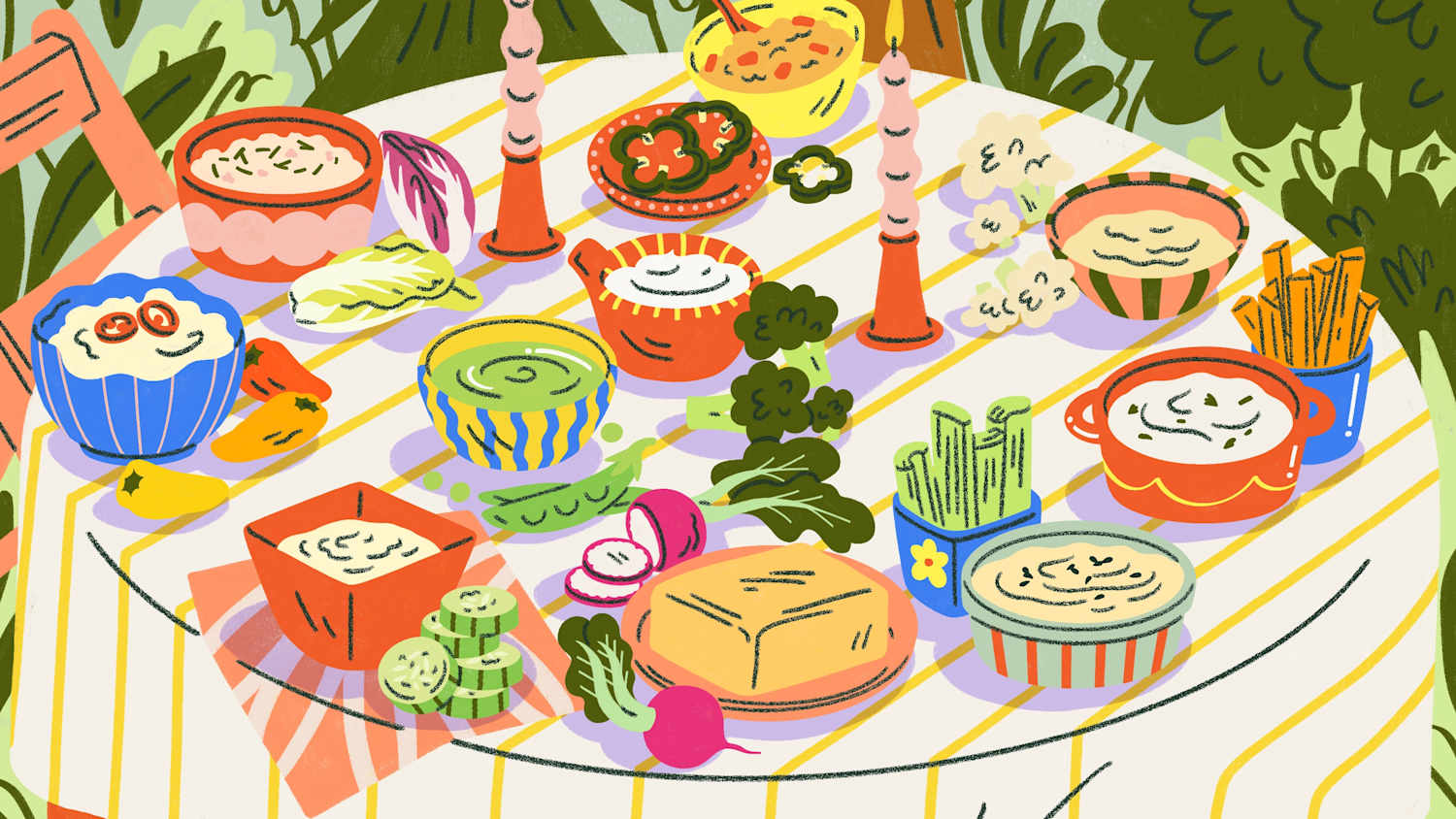 Best Vegetable and Dip Pairings of All Time — Ranch, Hummus \u0026 More | The  Kitchn, image size:1500x844