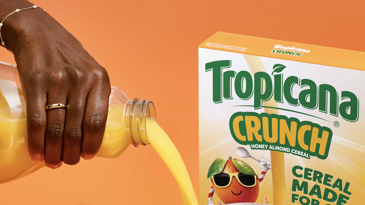 Tropicana's New Cereal Is Made to Be Eaten with Orange Juice ...