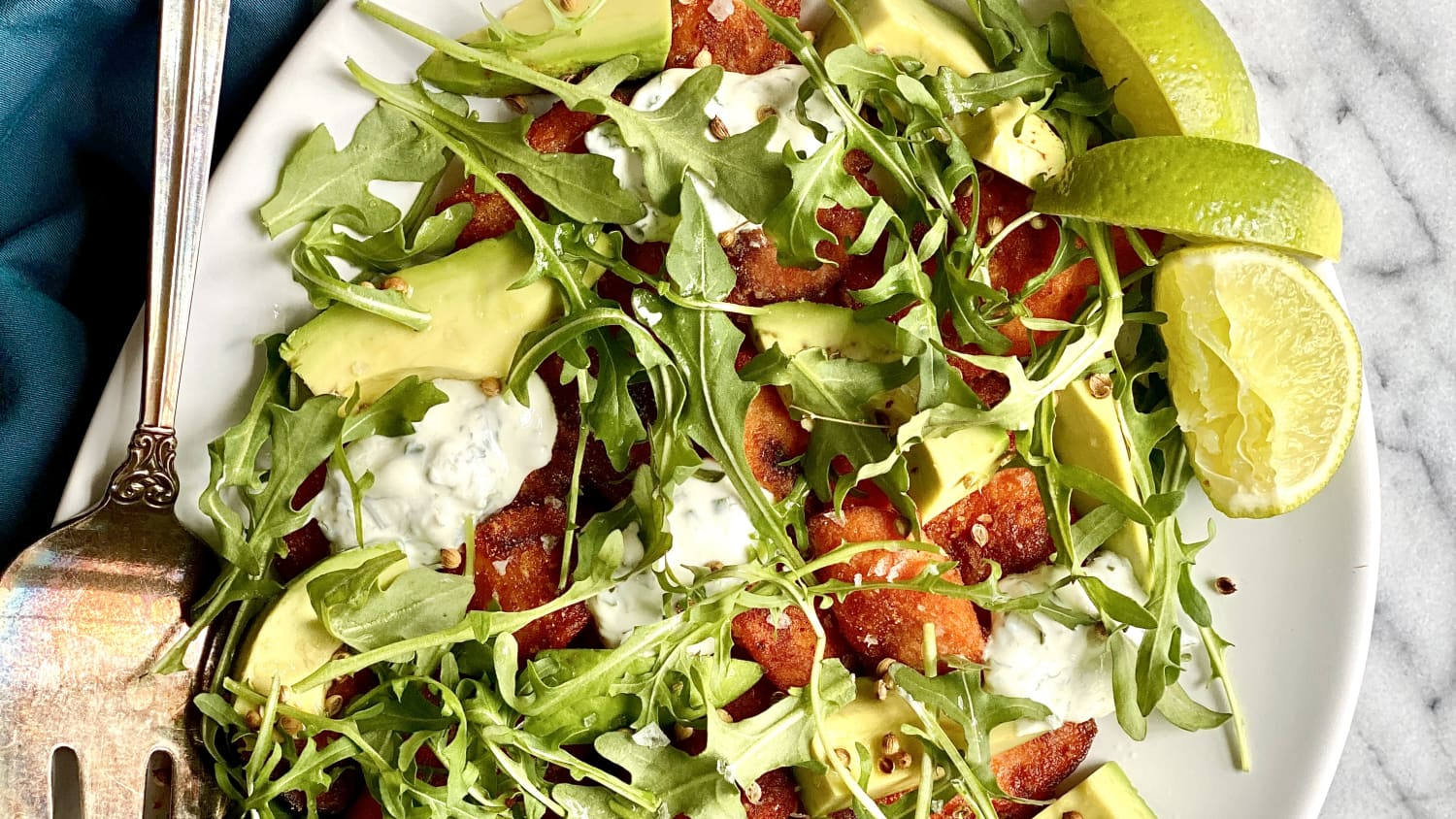 Smashed Carrot Salad | Recipe Cart | Recipe Cart