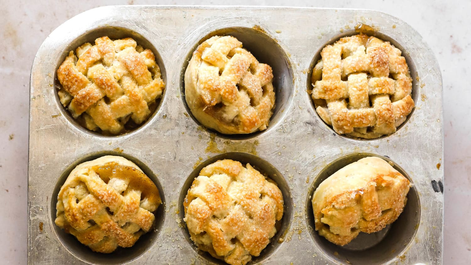 Mini Apple Pies - Baked In A Muffin Tin